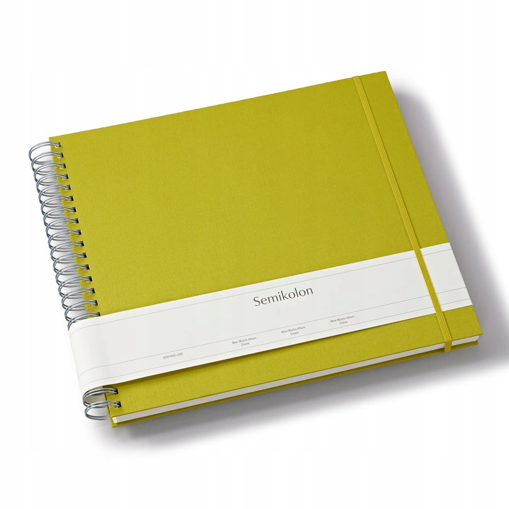 Album Semikolon Maxi Mucho, krémové kartičky, matcha