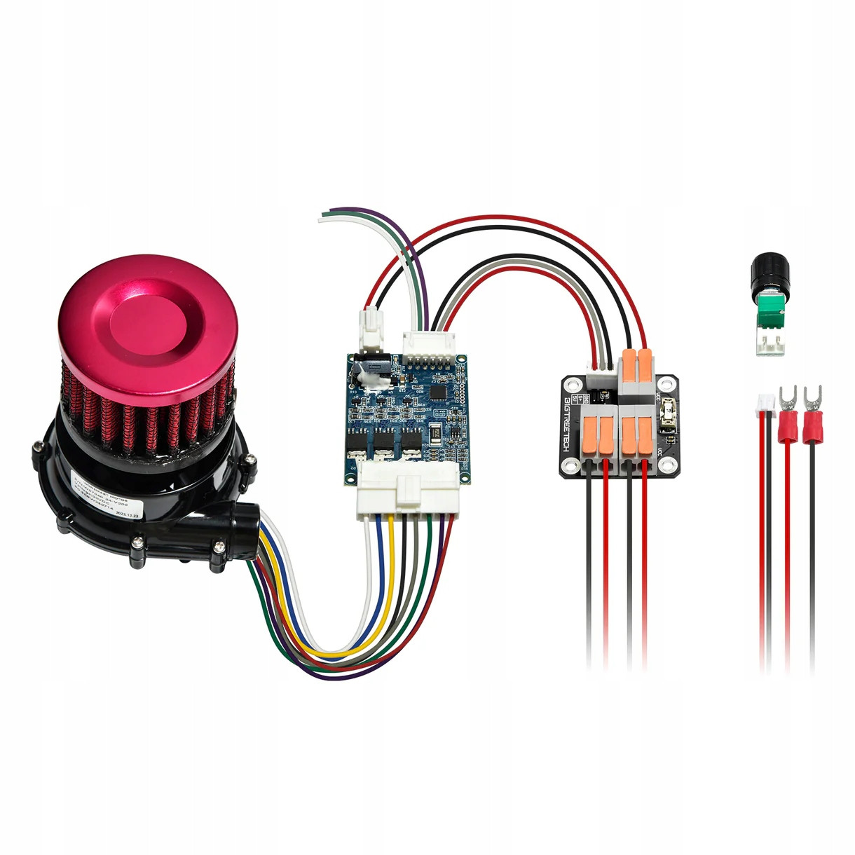 Turbína Dmychadlo Btt Universal Turbo Kit 24V DC WS7040 6.5kpa Voron VzBot