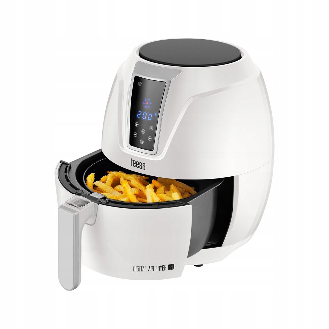 Fritéza bez tuku Teesa Digital Air Fryer 3,2L White