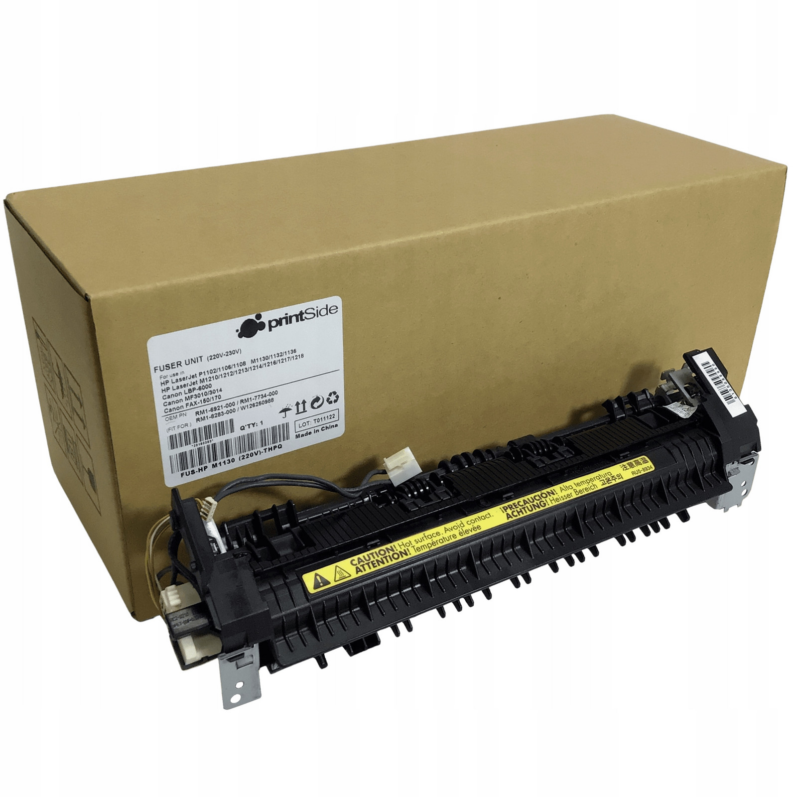 Fuser pro Hp P1102 P1108 M1132 M1136 M1212 M1217 Canon LBP-6000 MF3010 220V
