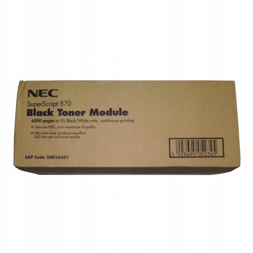 Nec originální toner 50016561, black