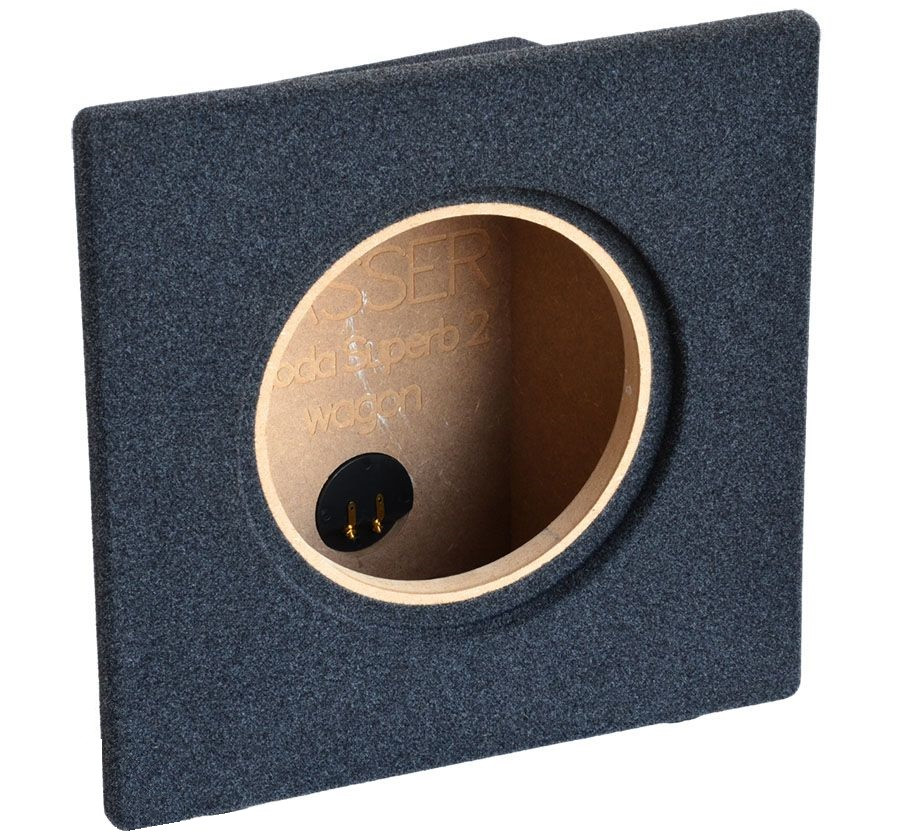 Pouzdro Škoda Superb 2 Kombi 2008-2015 Na Reproduktor 25cm Výběr Subwooferů