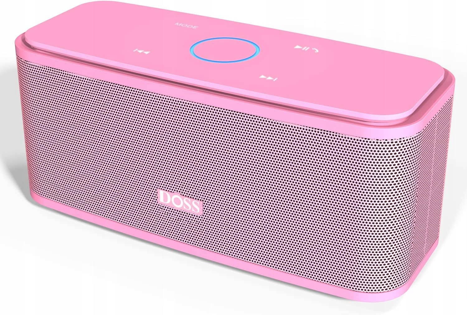 Doss Přenosný Bluetooth 4.0 Reproduktor Soundbox Dotykový Růžový