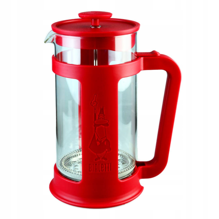 Bialetti French Press Smart červená 1l