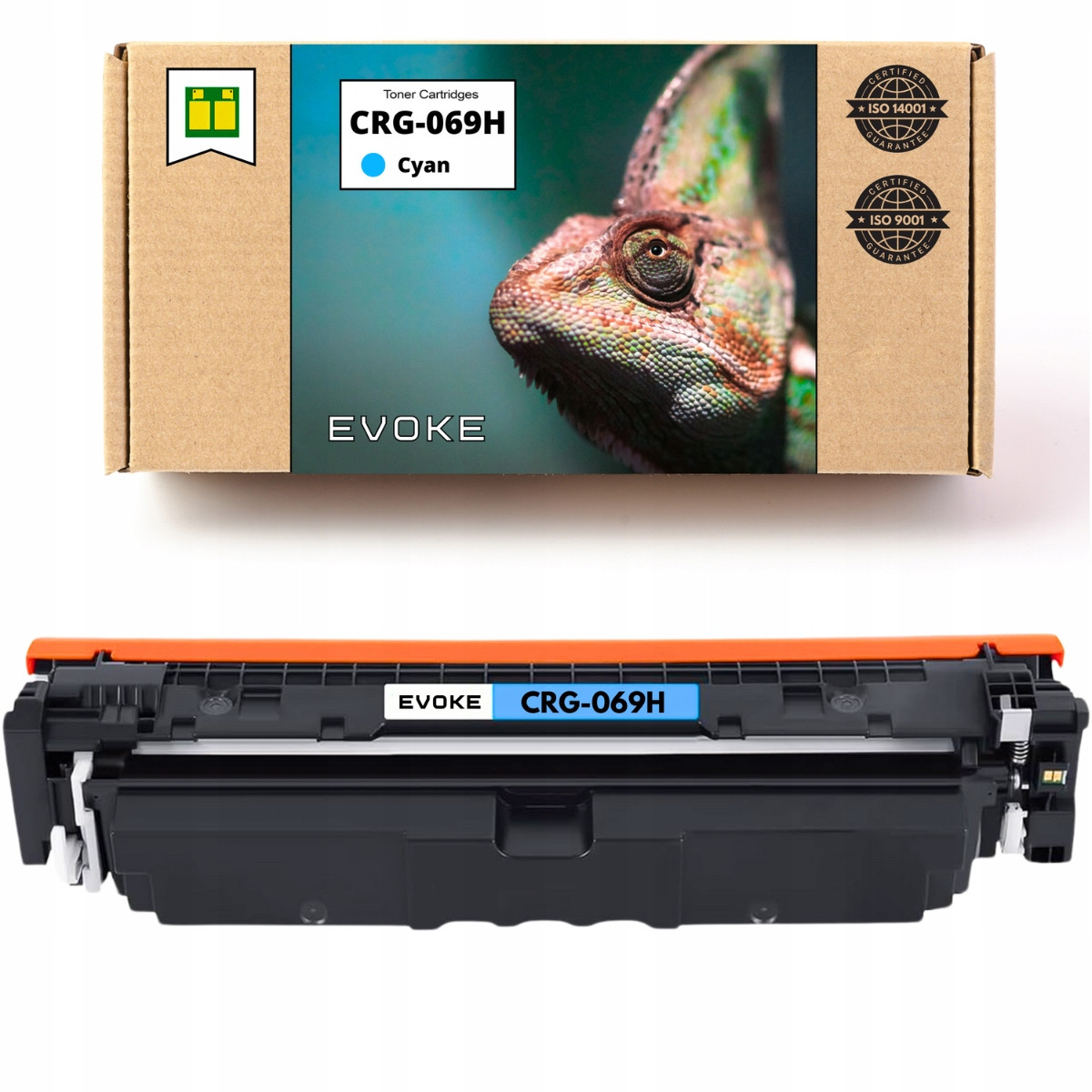 Toner pro Canon CRG-069 modrá XL Chip MF754Cdw LBP673Cdw CRG069H