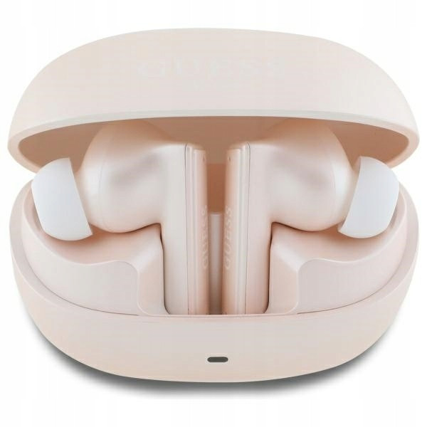 Guess Bluetooth sluchátka GUTWST88MCTGP Tws dokovací stanice růžová/pink