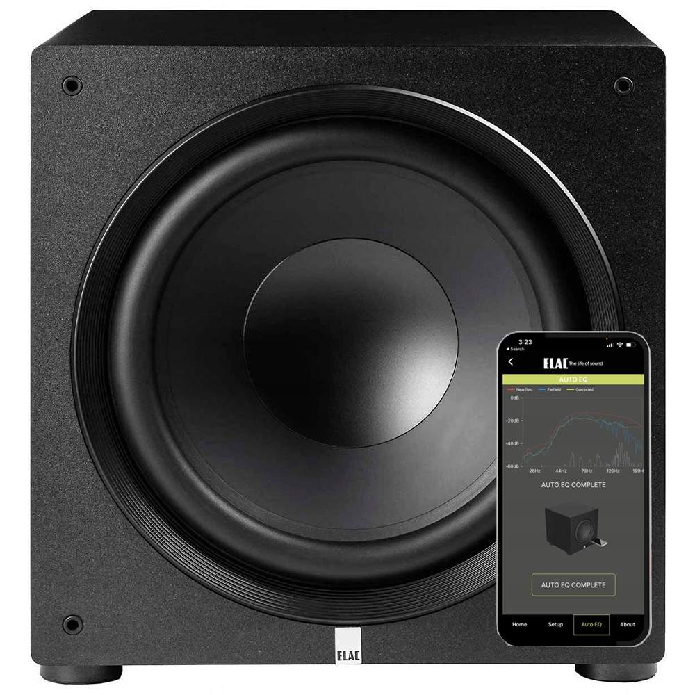 Elac Varro PS500 Premium 15″ Aktivní Subwoofer 500W