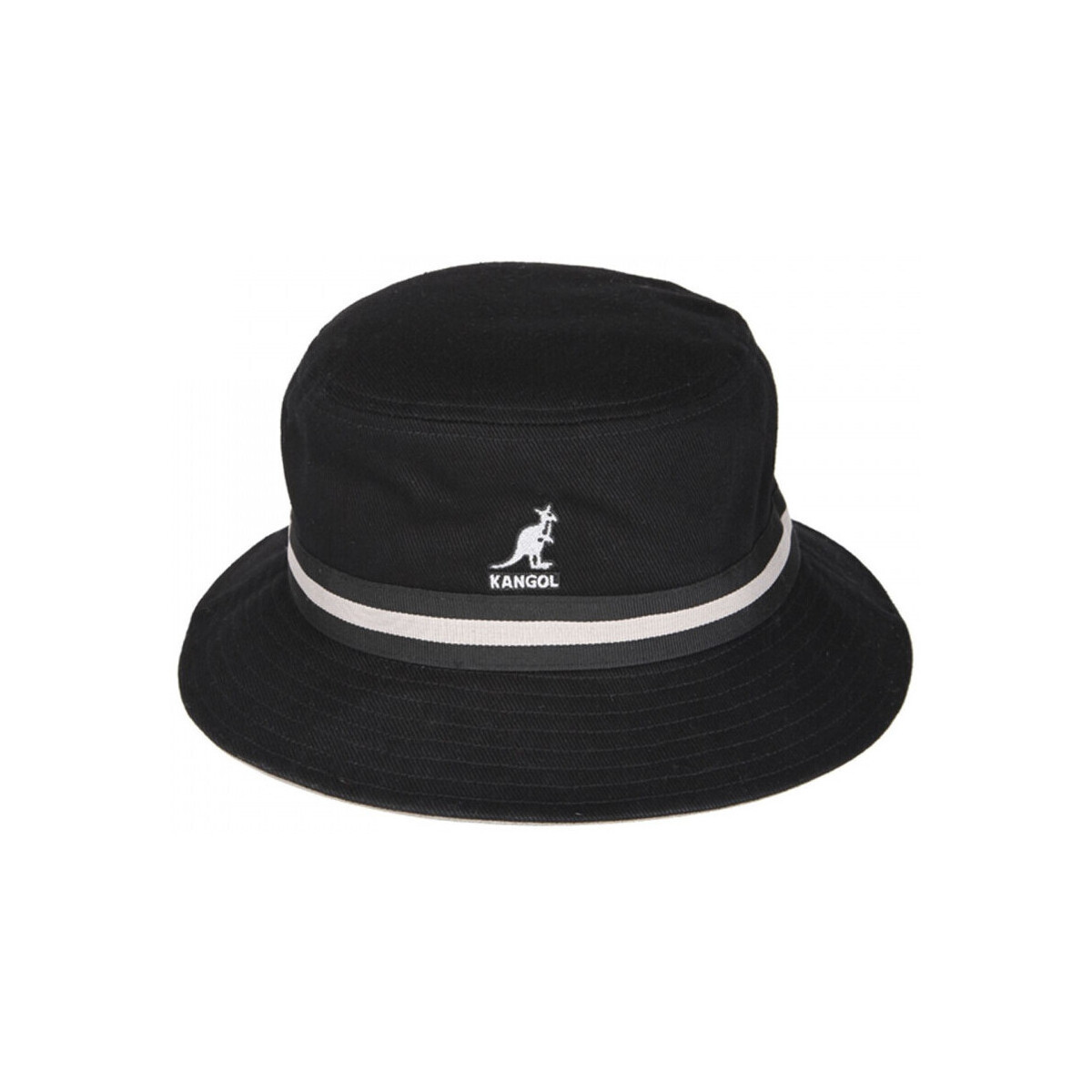 Kangol  Stripe lahinch  Černá