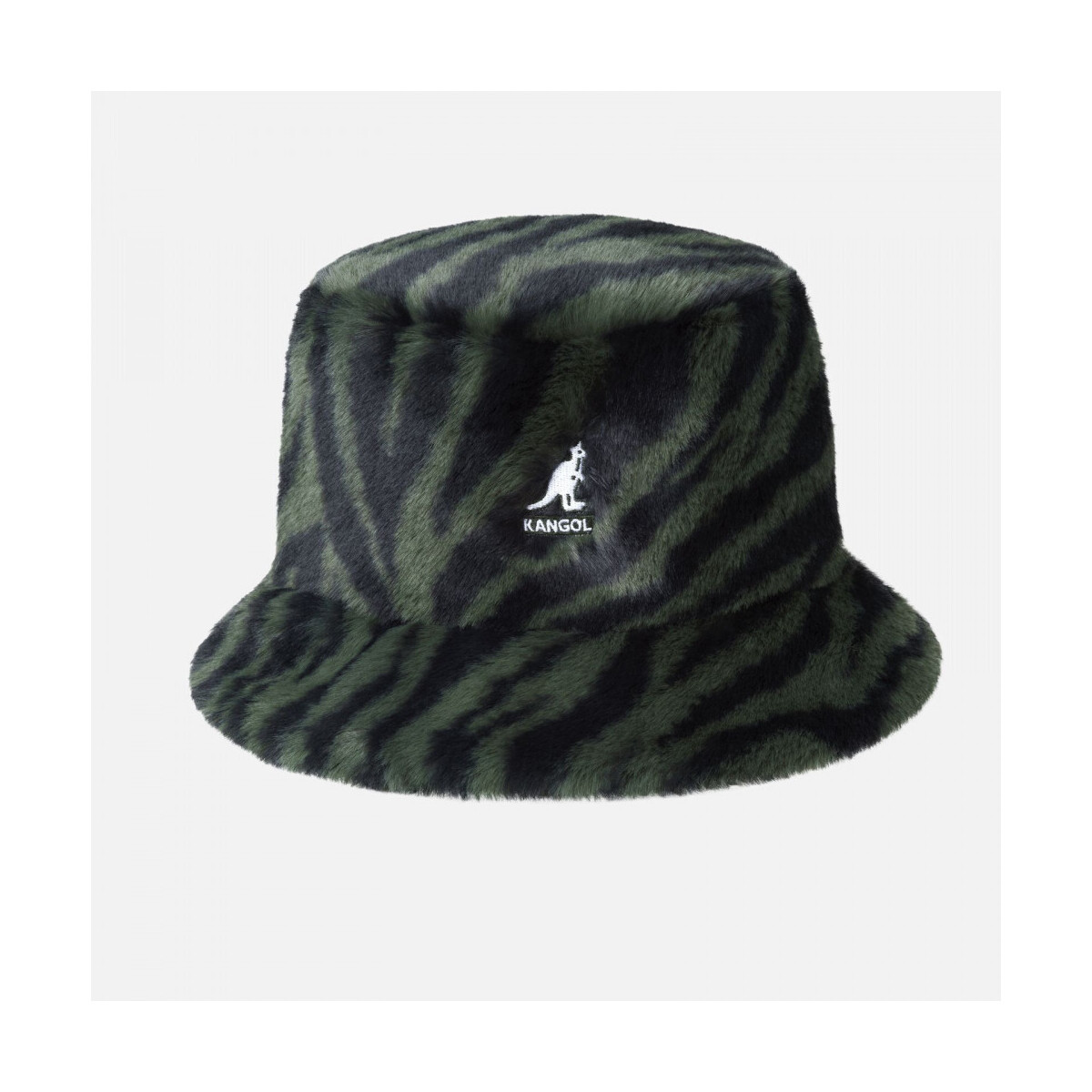 Kangol  Faux fur bucket  Zelená