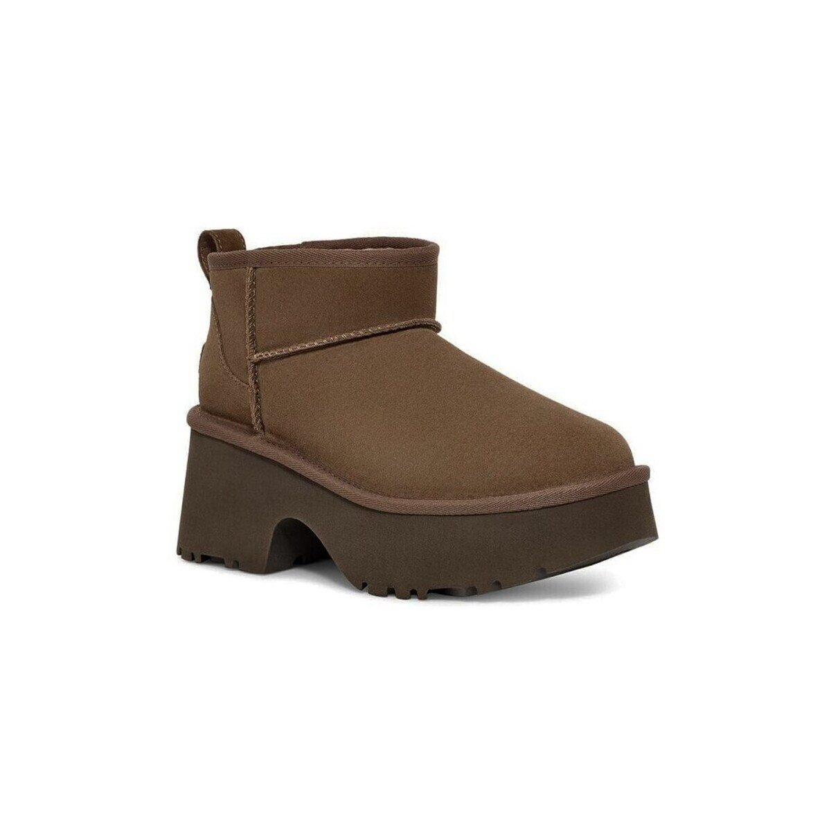 UGG  BOTY  W CLASSIC ULTRA MINI NEW  Béžová