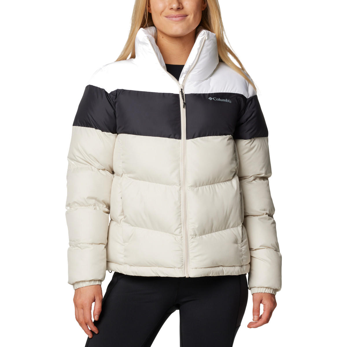 Columbia  Puffect II Colorblock Jacket  Béžová