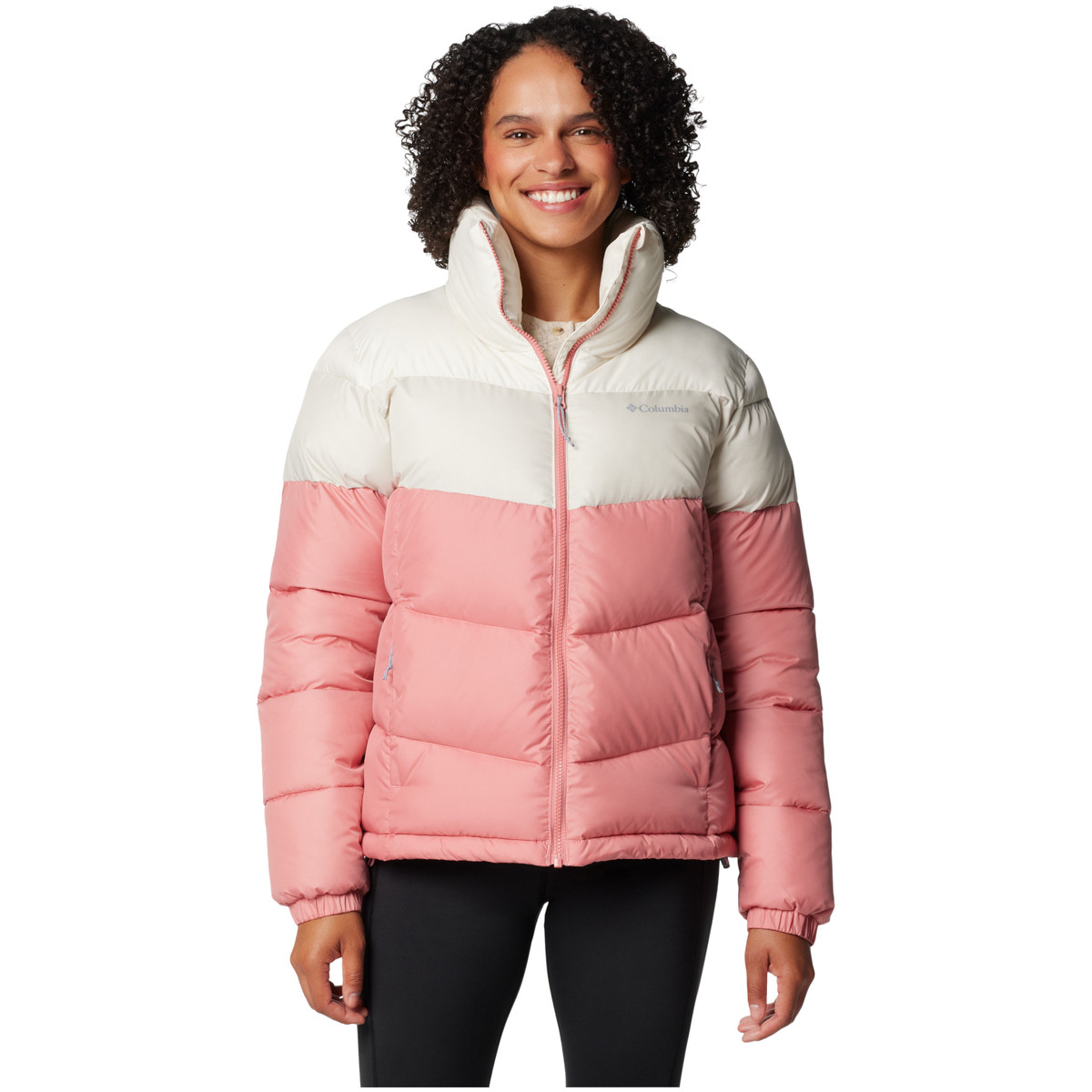 Columbia  Puffect II Colorblock Jacket  Růžová