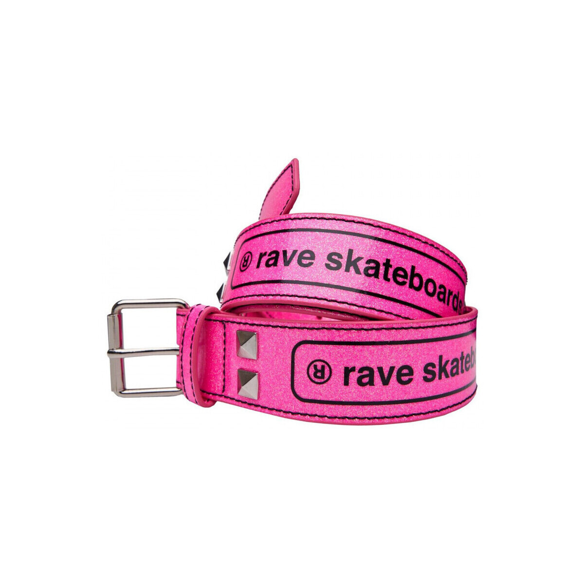 Rave  Core logo belt  Růžová