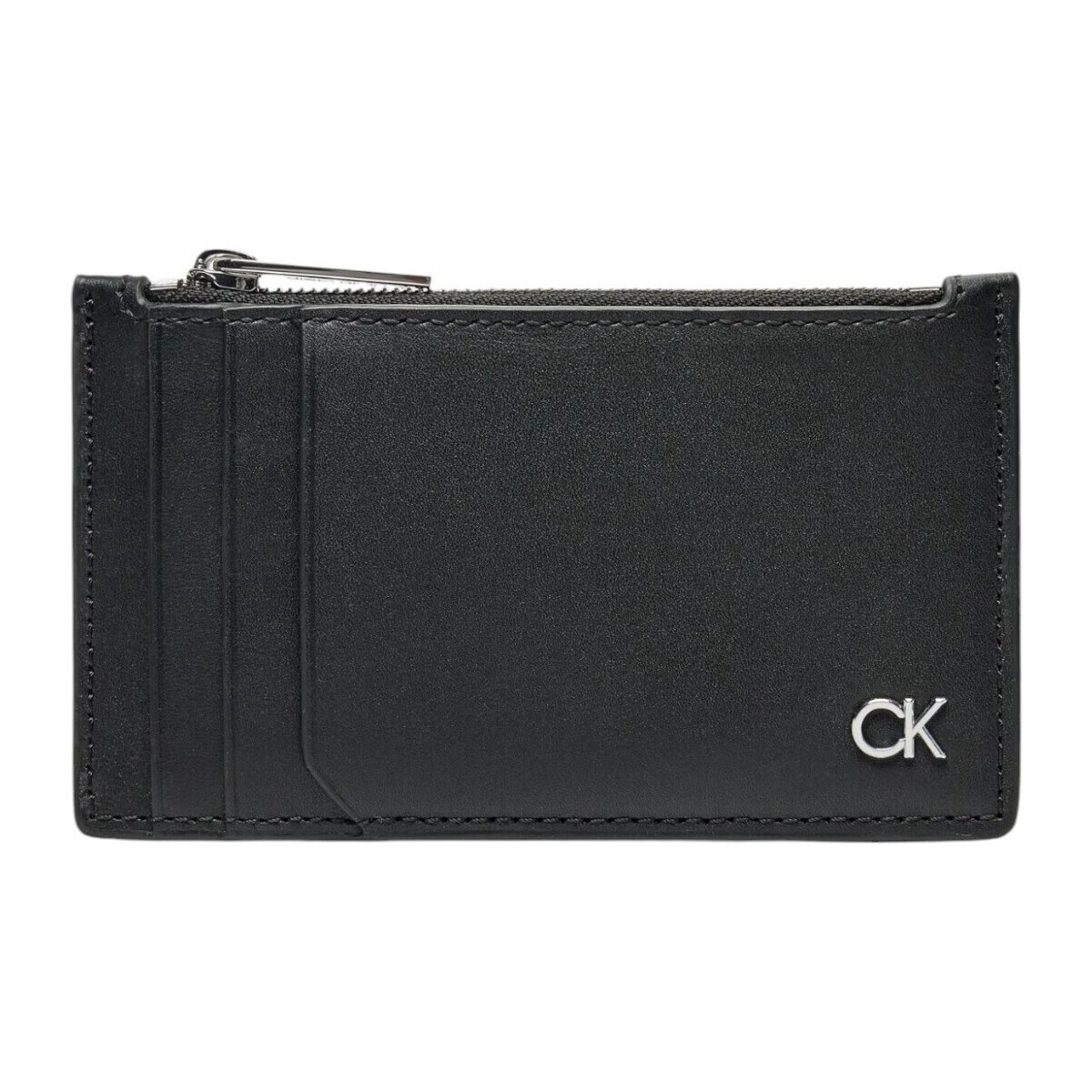 Calvin Klein Jeans  METAL CK N/S CARDHOLDER 6CC K50K512287  Černá