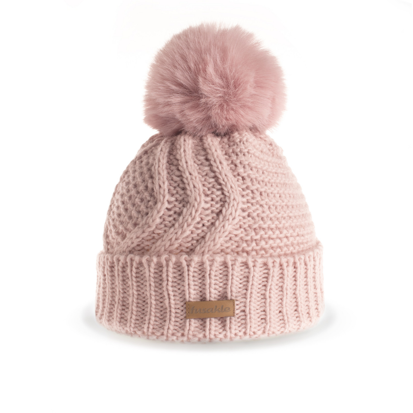 Čepice Vlnáč růžová