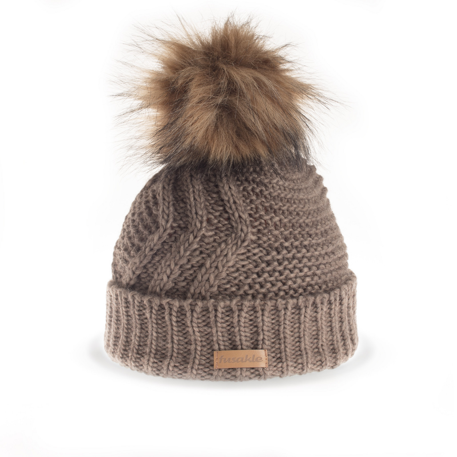 Čepice Vlnáč hnědý