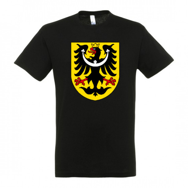 Triko se symbolem Slezská orlice - černé, XL