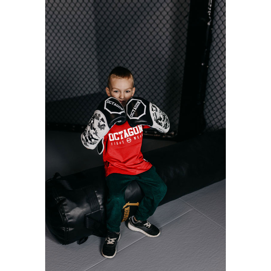 Triko dětské Octagon Fight Wear - červené, M