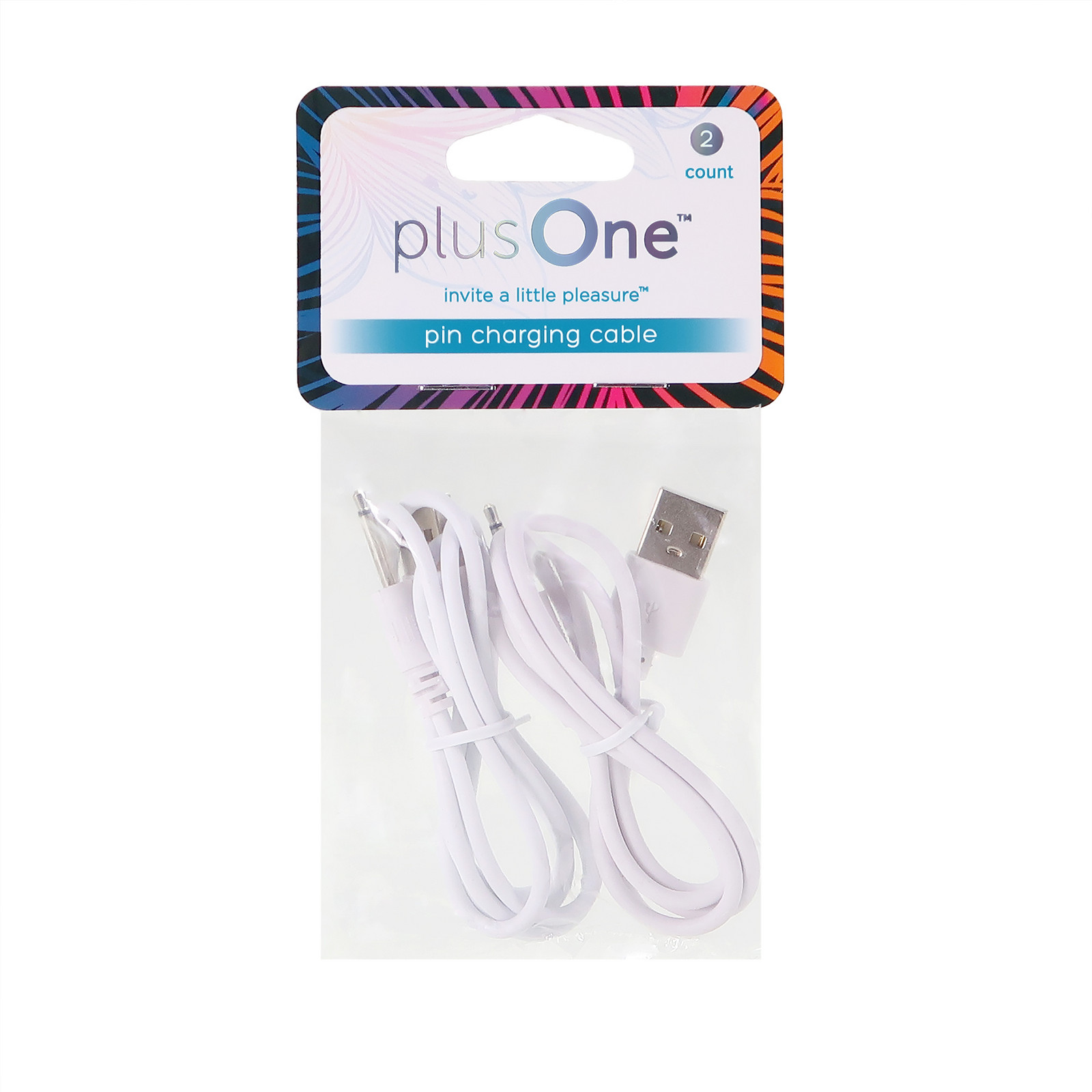 PlusOne Nabíjecí USB kabel k mini vibrátoru PLO-6702DPK a PLO-6702LPK 2 ks