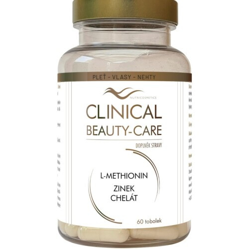 Clinical Beauty-Care L-Methionin + Zinek Chelát 60 tobolek