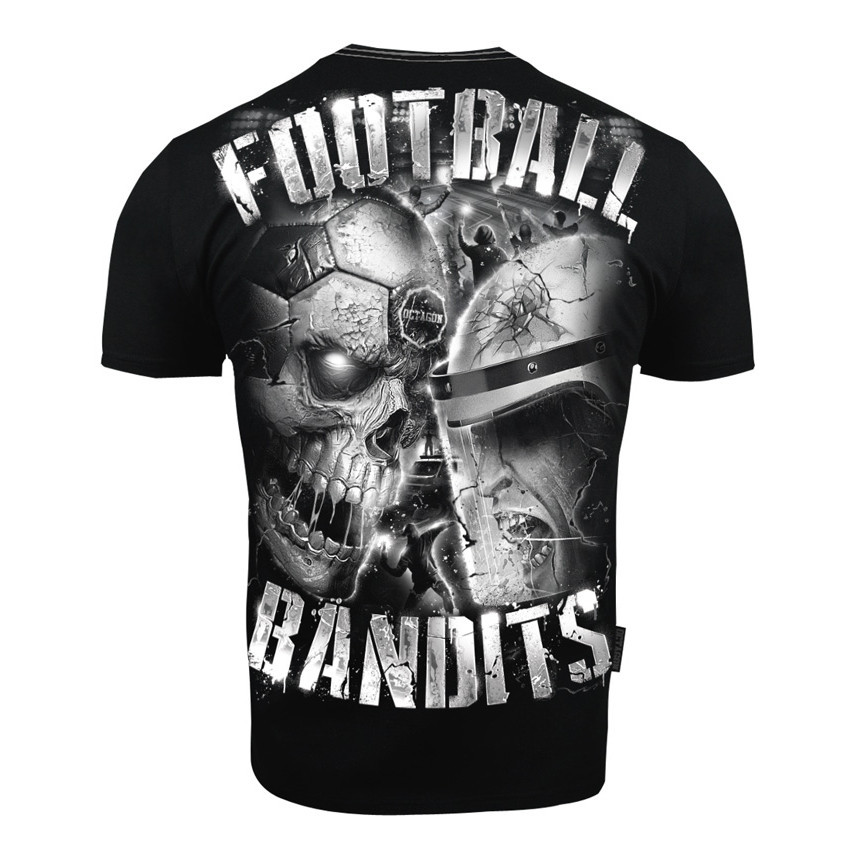 Triko pánské Octagon Football Bandits - černé, XL