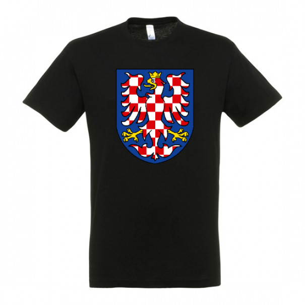 Triko se symbolem Moravská orlice - černé, XL