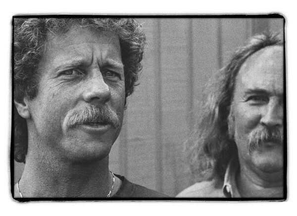 Messer, Alan Fotografie Chris Hillman and David Crosby, Nashville, USA, 1990, Messer, Alan, 40 × 30 cm