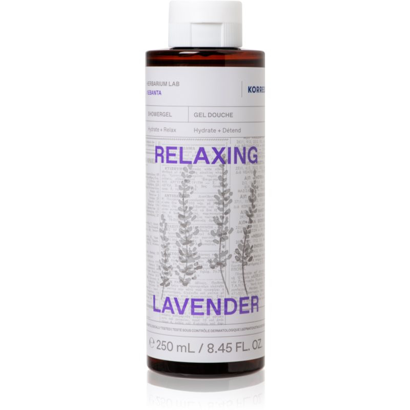 Korres Relaxing Lavender relaxační sprchový gel 250 ml