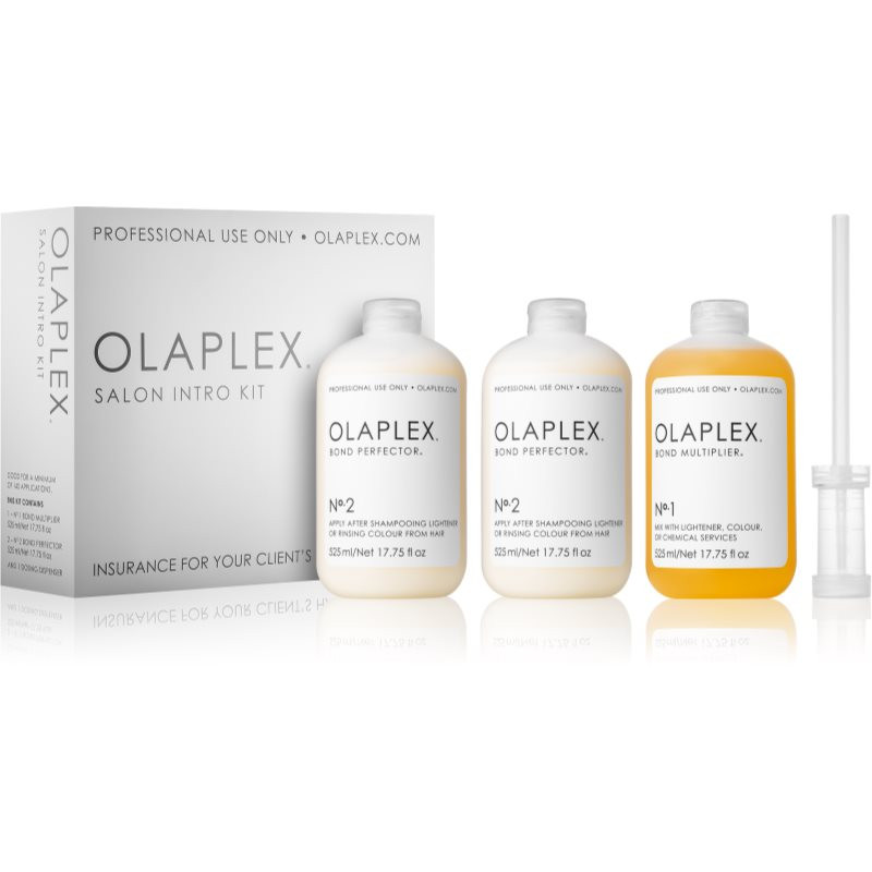 Olaplex Professional Salon Kit sada (pro barvené a poškozené vlasy) pro profesionální použití