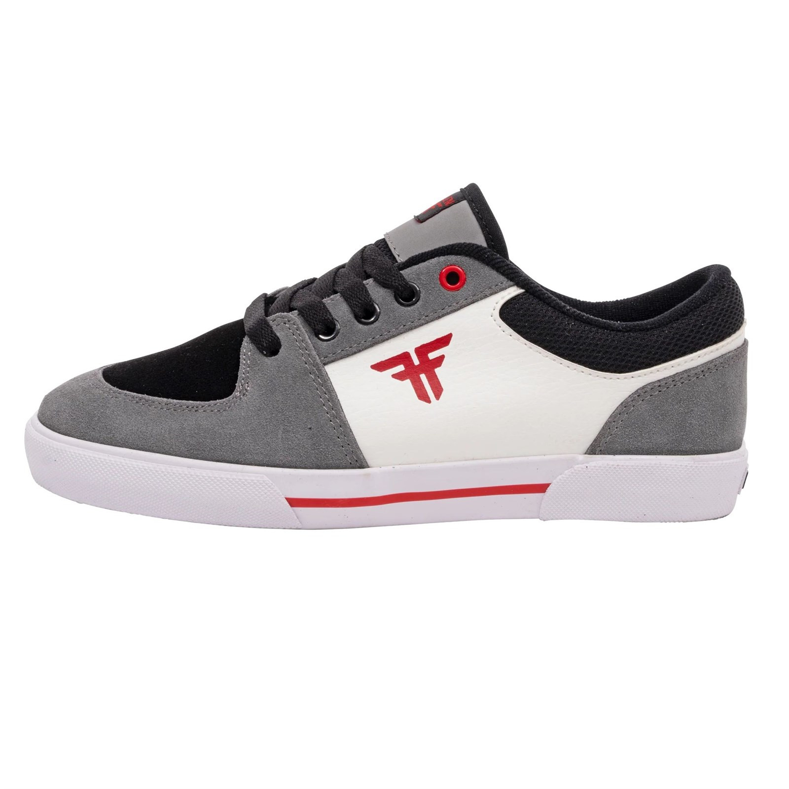 boty FALLEN - Patriot Kids Gray White Red (GRAY WHITE RED)