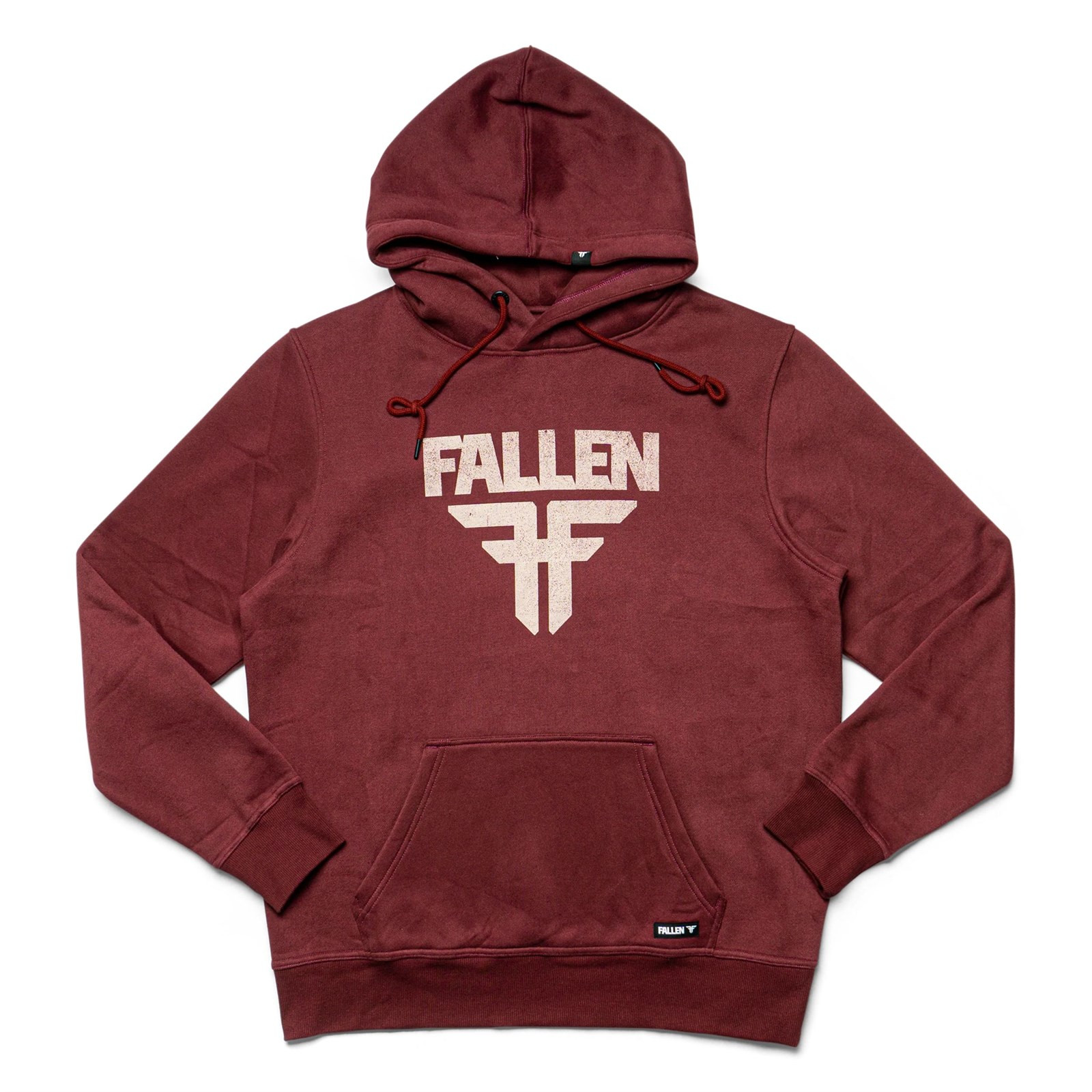 mikina FALLEN - Insignia Hoodie Crimson Off White (CRIMSON OFF WHITE)