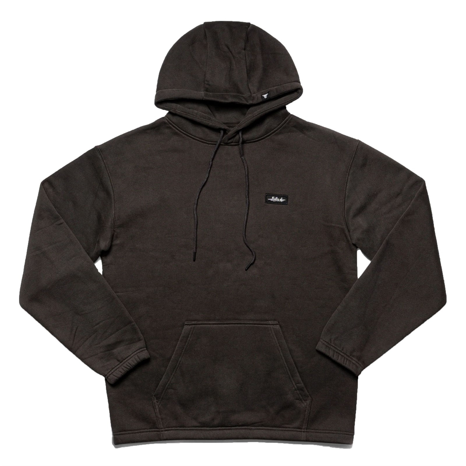 mikina FALLEN - Grunge Hoodie Asphalt Black Relax (ASPHALT BLACK RELAX)