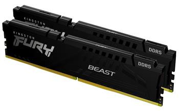 Kingston FURY Beast DDR5 64GB (Kit 2x32GB) 6400MT/s DIMM CL32 EXPO