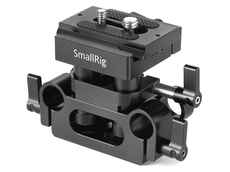SmallRig Universal 15mm Rail Support System Baseplate DBC2272B
