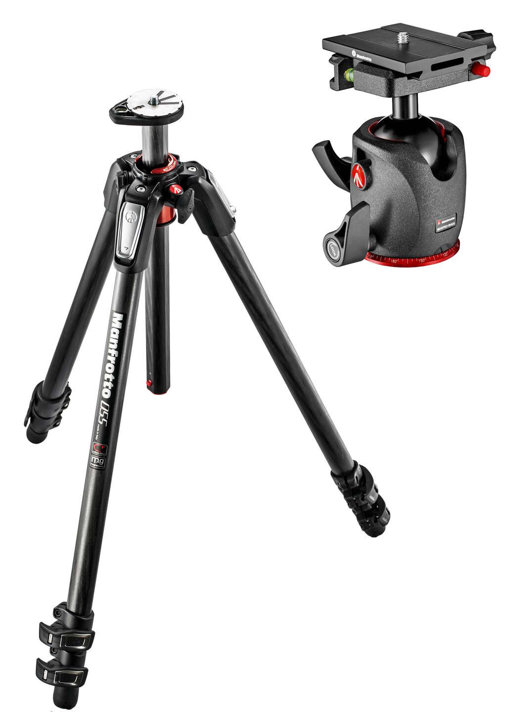 Manfrotto MT055CXPRO3 + MHXPRO-BHQ6