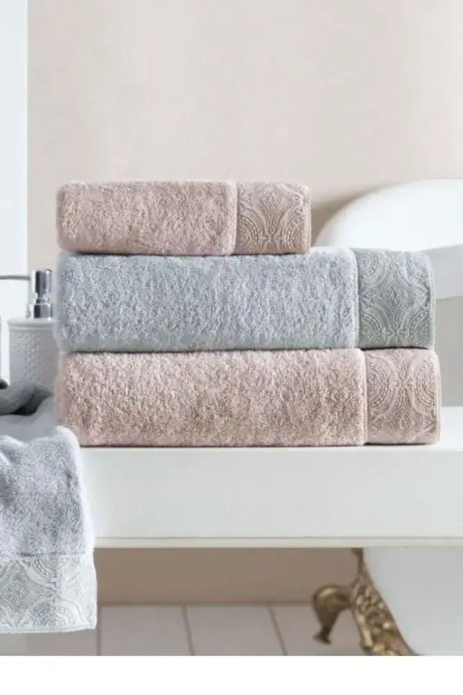 Soft Cotton Dárkové balení ručníků a osušek HERA Béžová