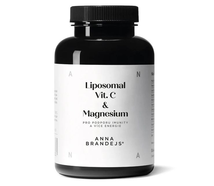 ANNA BRANDEJS Liposomal Vit.C & Magnesium 90 tobolek