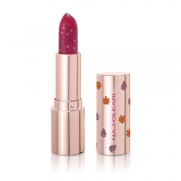 Naj-Oleari Stardust Glitter Lipstick rtěnka se třpytivým finišem  - 02 Sparkling Pink 3,5 g