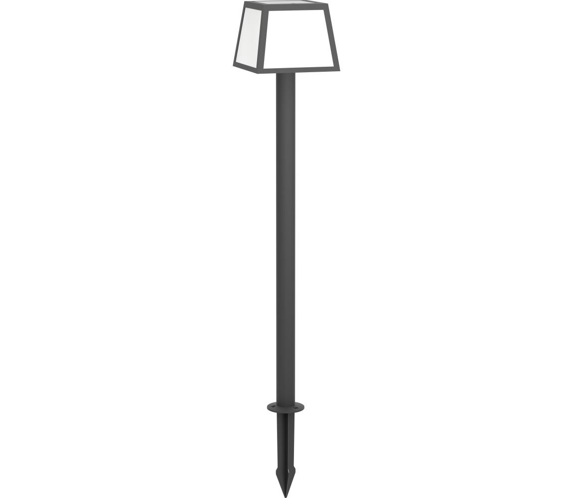 Eglo Eglo 901075 - LED Solární svítidlo se senzorem ALTILIA LED/7,5W/4,5V 106cm IP44