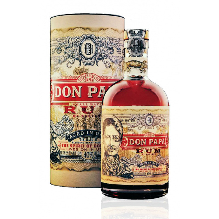 Don Papa 40% 0,7l tuba (původní receptura)