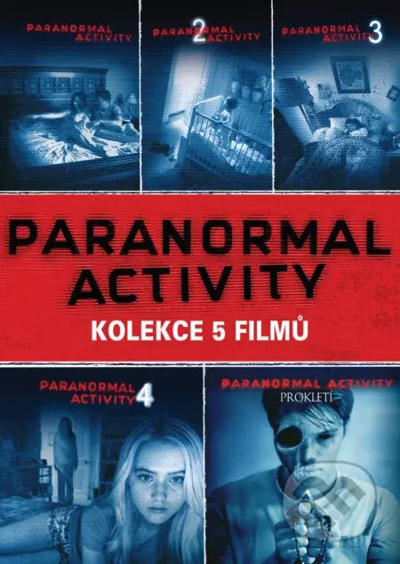 Paranormal Activity: kolekce 5 filmů DVD