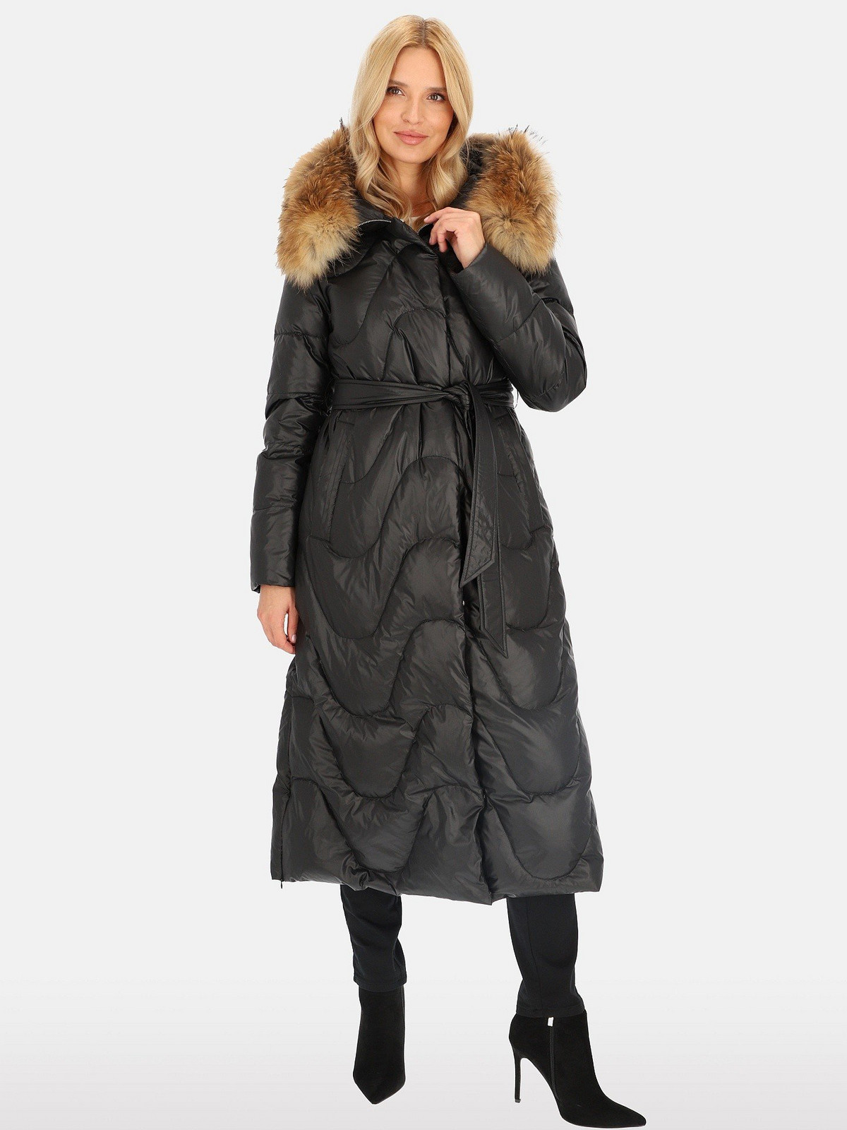 PERSO Woman's Coat BLH241005FXR