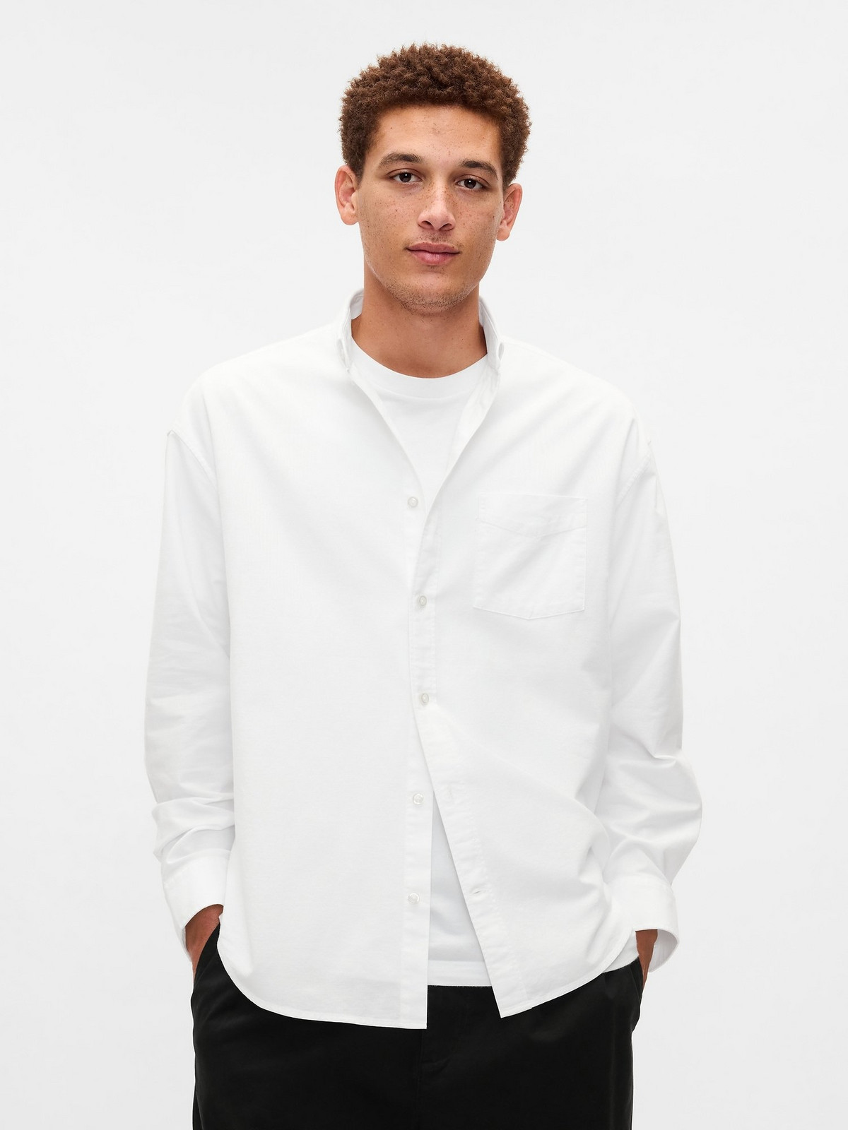 GAP Oversize košile Oxford Big Shirt - Pánské