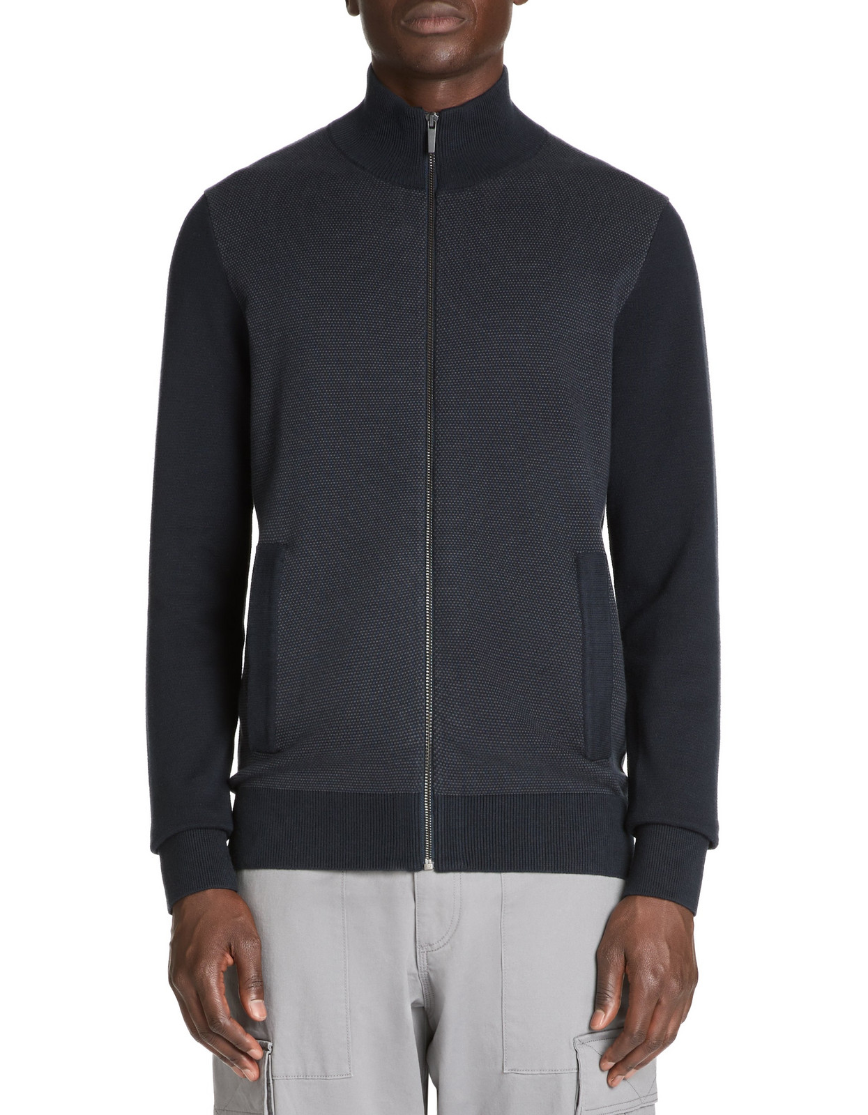 Celio Kardigan Jegillou na zip - Pánské
