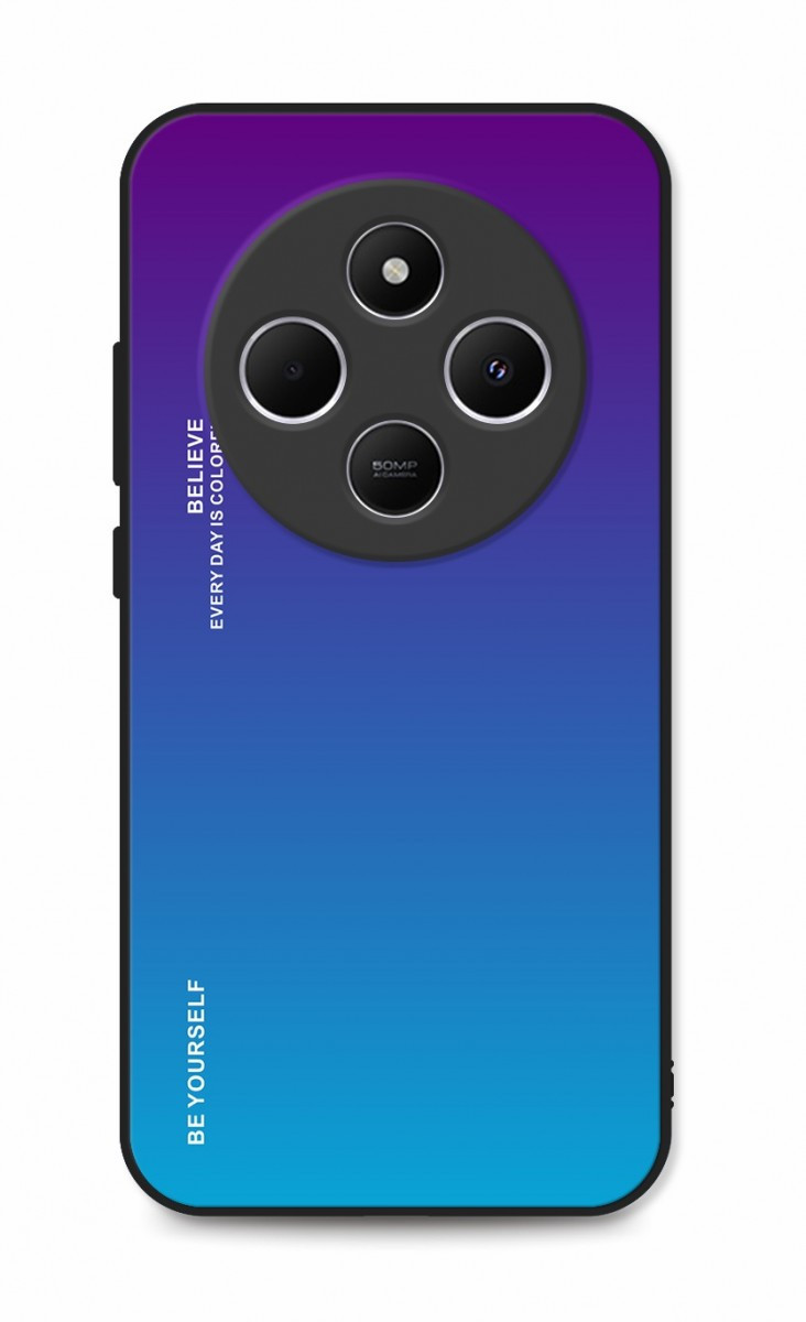 Kryt TopQ LUXURY Xiaomi Redmi 14C pevný duhový purpurový 131176