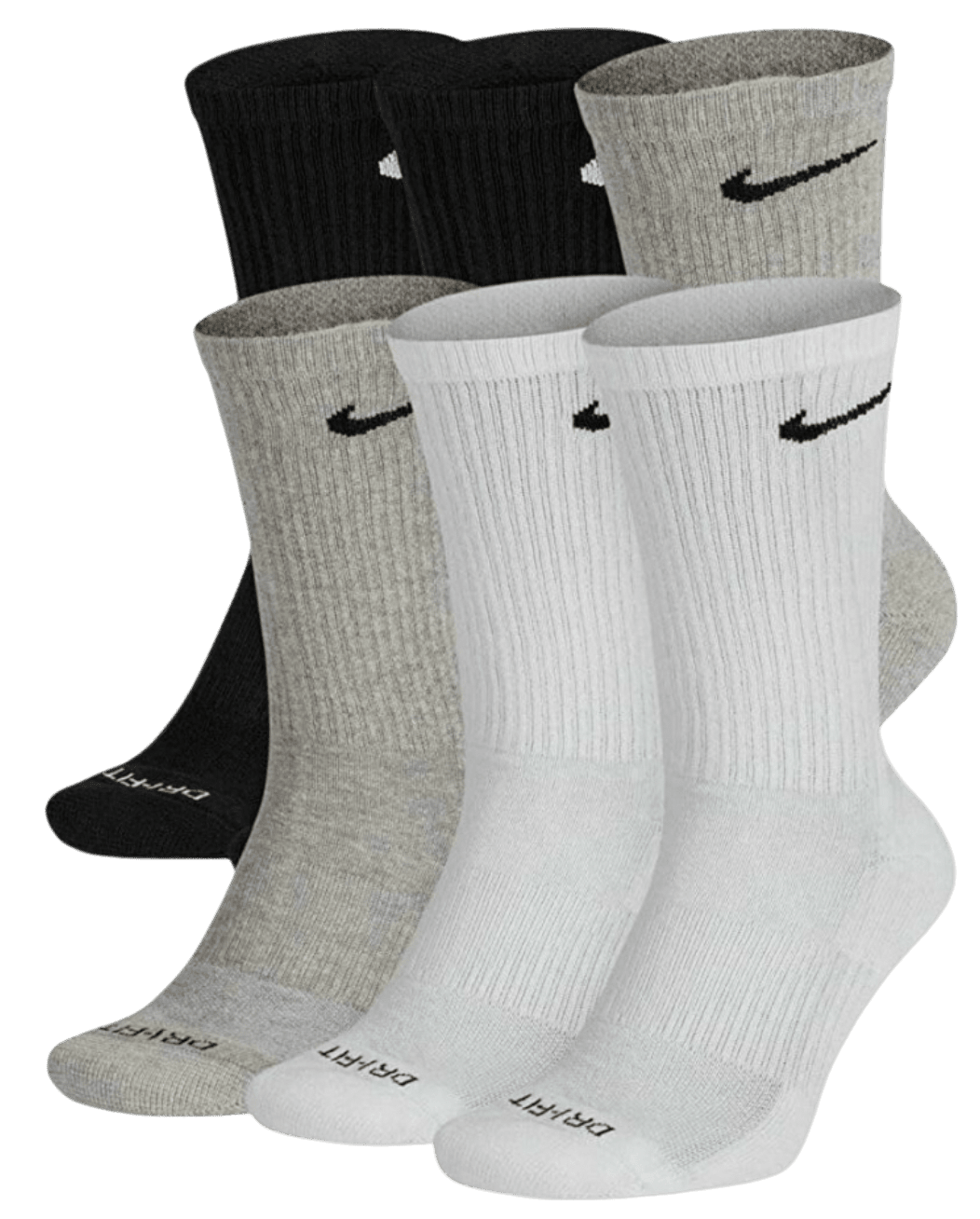 Ponožky Nike  Everyday Plus Cushion Crew 6 Pack Socks