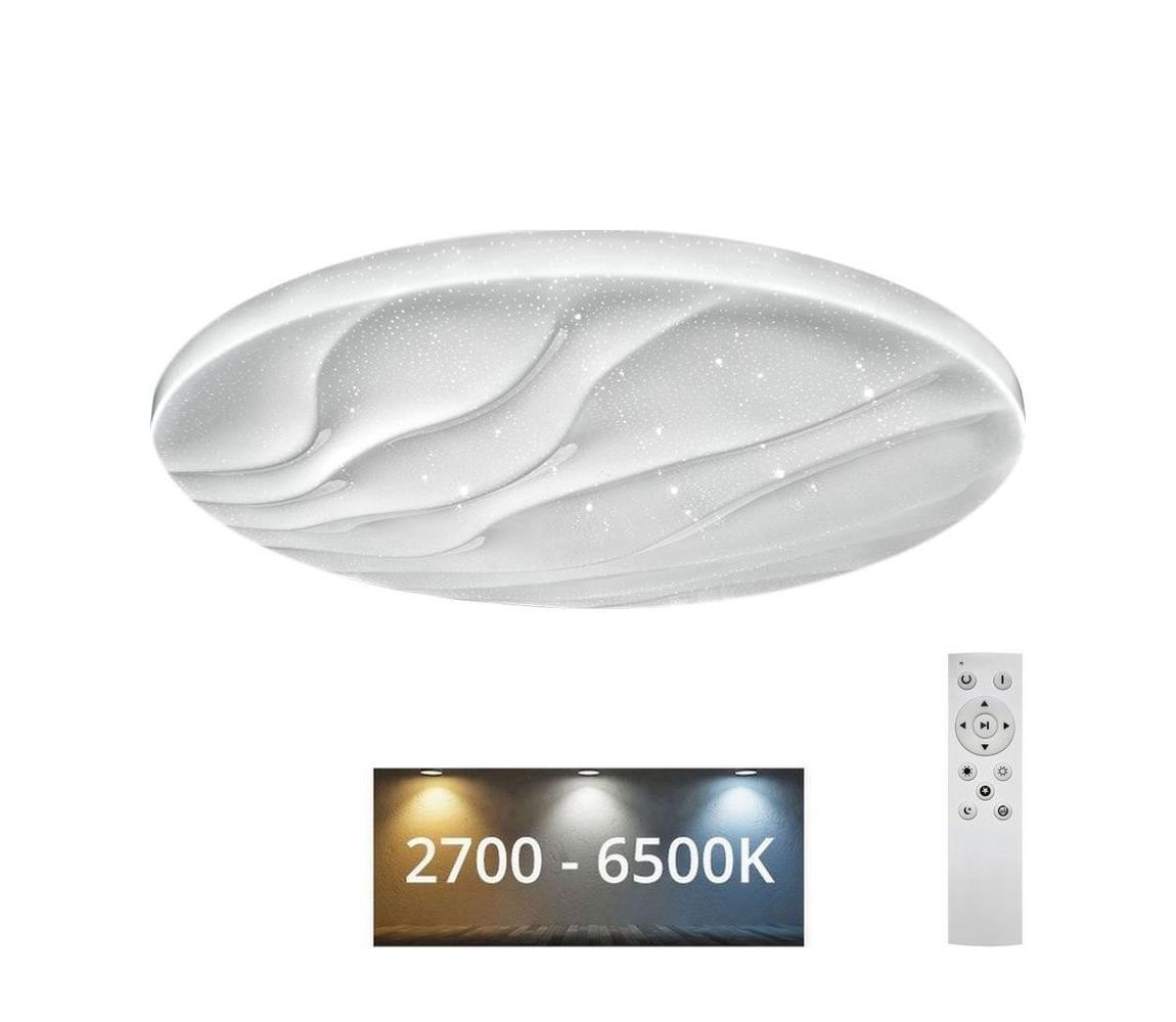 LED Stmívatelné stropní svítidlo LIKA LED/60W/230V 2700-6500K + dálkové ovládání