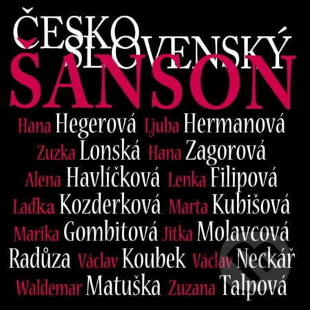 Československý šanson - Hudobné albumy