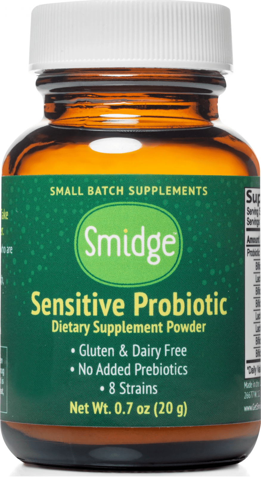 Smidge Digestive Enzymes, trávicí enzymy v prášku, 20 g