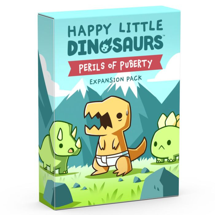 TeeTurtle Happy Little Dinosaurs Perils of Puberty - EN